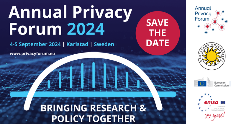 Annual Privacy Forum 2024 (ENISA)