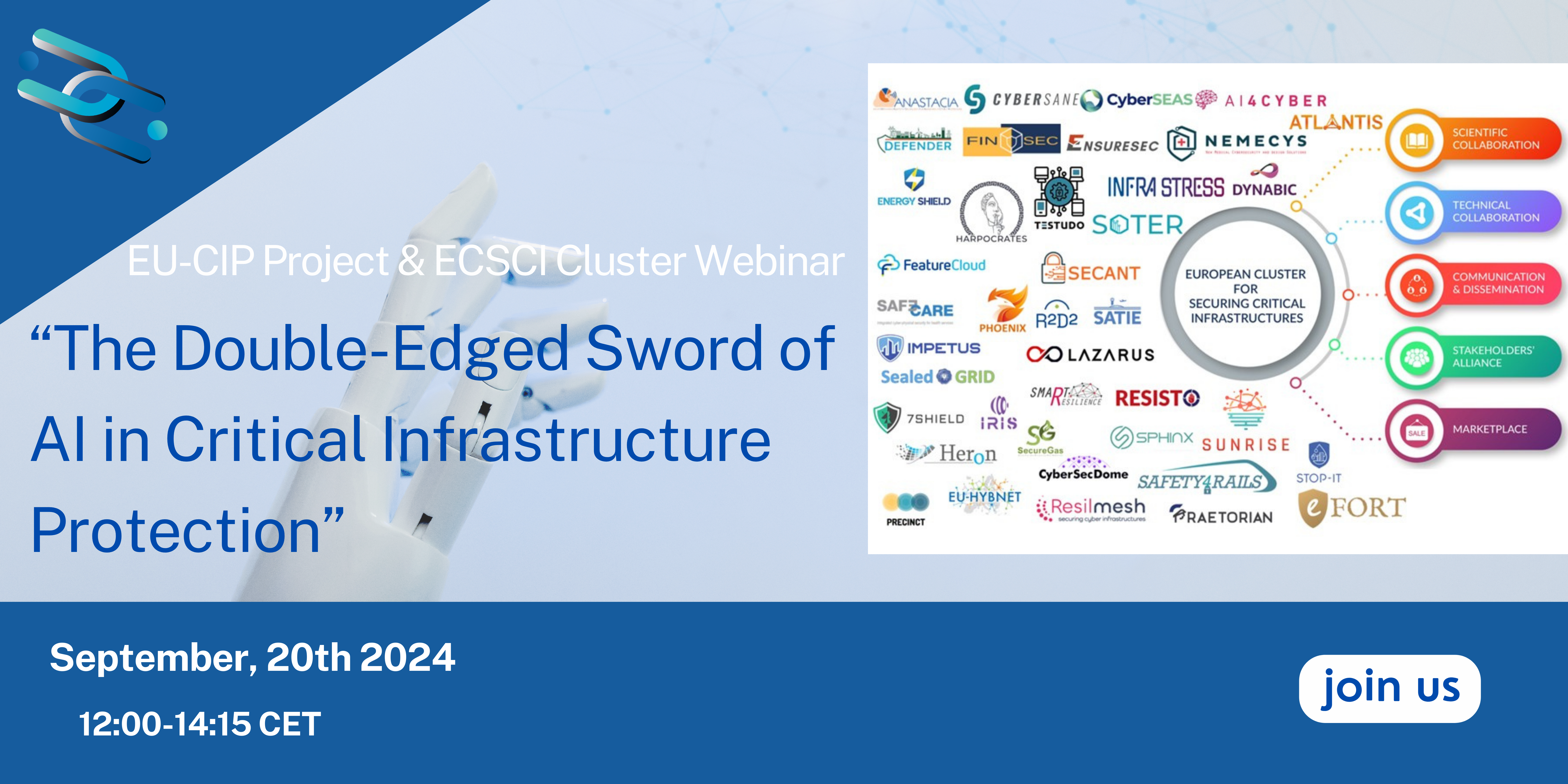 Webinar: “The Double-Edged Sword of AI in Critical Infrastructure Protection” September 20th